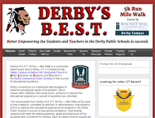 Tablet Screenshot of derbysbest.org